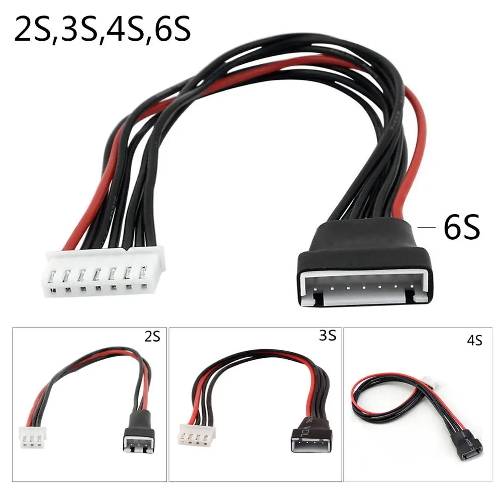 22CM RC 2S,3S,4S,6S Lipo Batterie JST-EH Adapter Stecker Balance – Bild 5