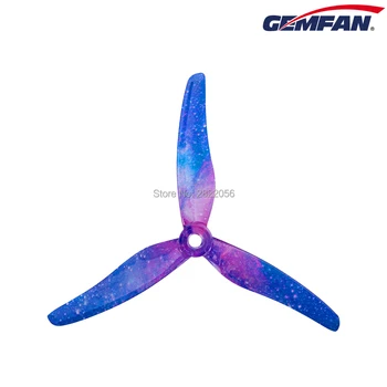 4 Paar Gemfan 51433 5 Zoll 3-Blatt/ Tri-Blade Propeller CW CCW Bürstenloser Motor FPV Propeller (8 Stück)