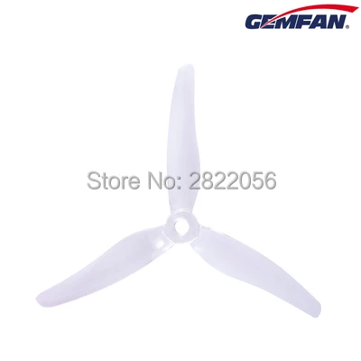 4 Paar Gemfan 51433 5 Zoll 3-Blatt/ Tri-Blade Propeller CW (8 Stück) – Bild 5