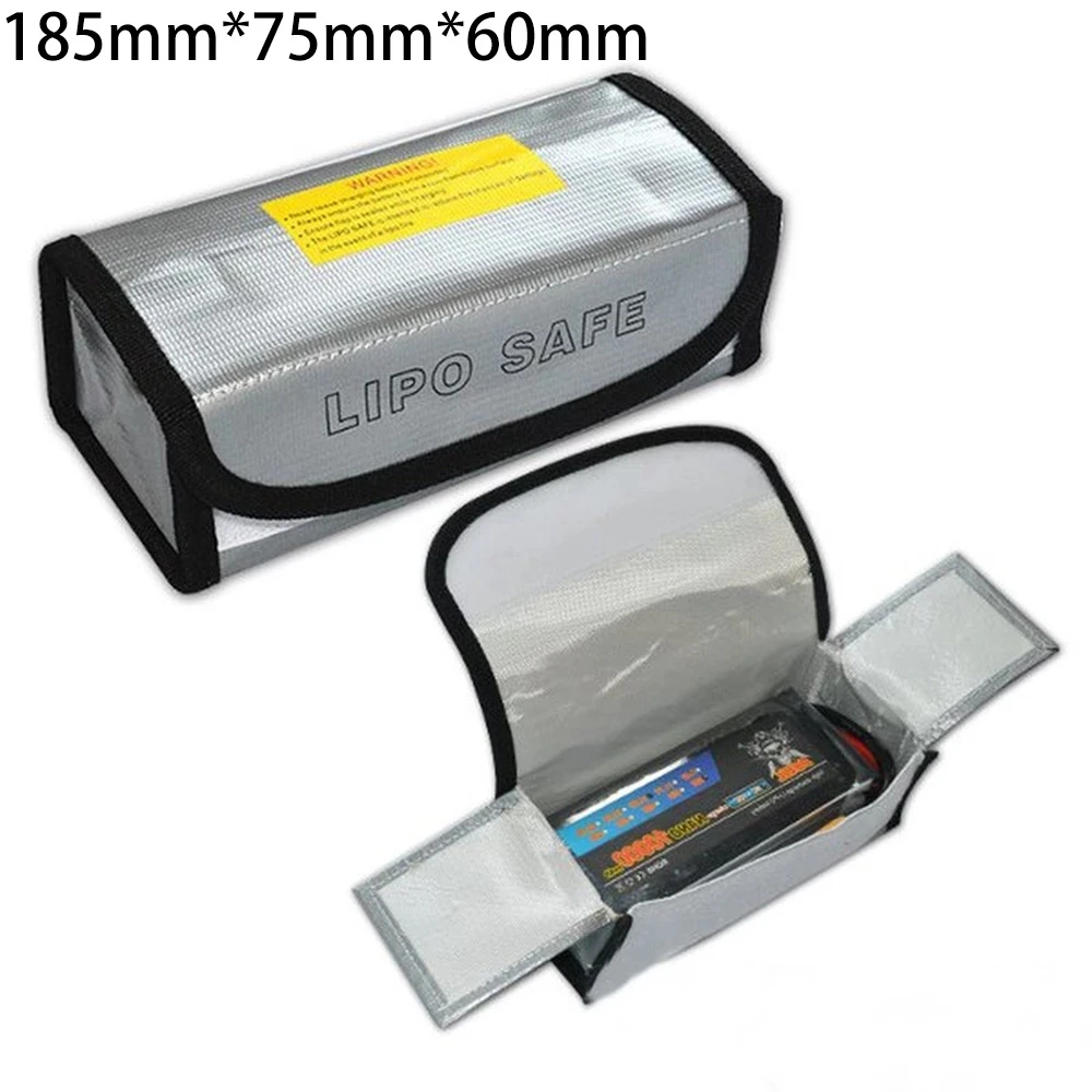 JDRC Lipo-Akku-Sicherheitstasche, 185 x 75 x 60 mm, Mini, wasserdicht – Bild 6