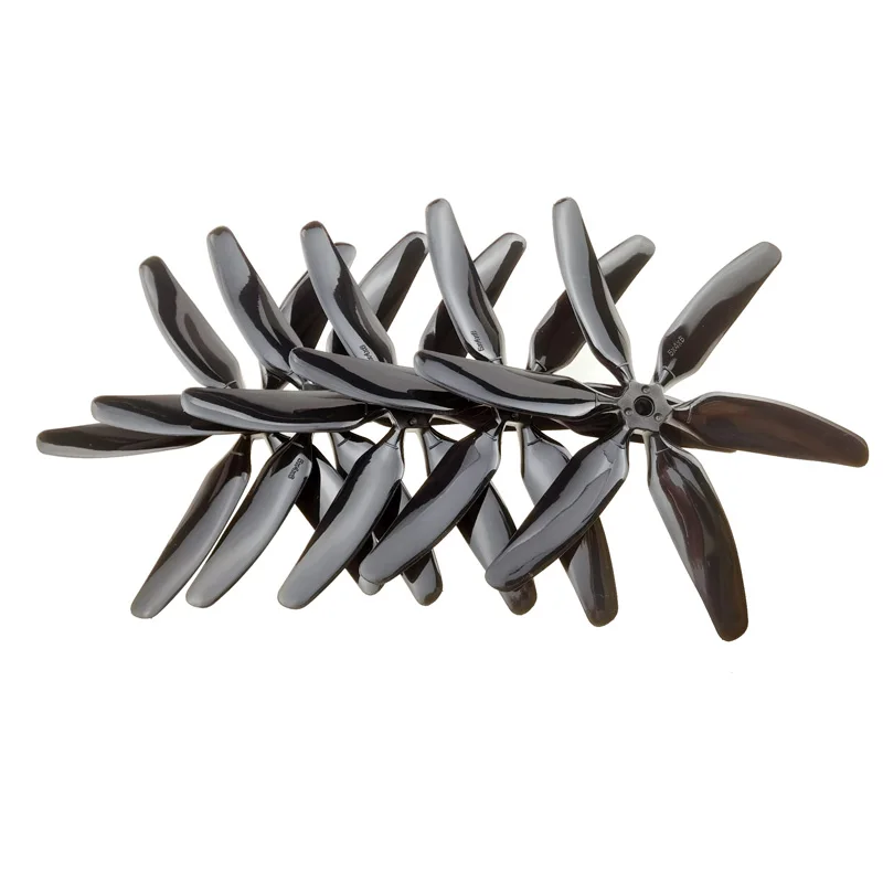 504060 5x4x6 6-Blatt Einfarbig CW CCW 5 zoll Propeller (10 Stück) – Bild 3