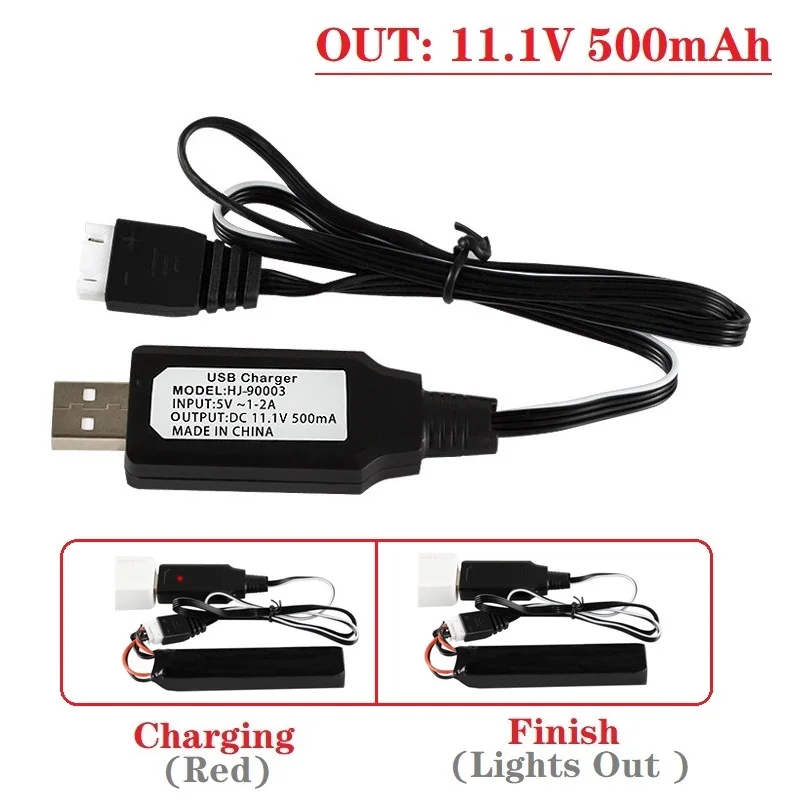 11,1 v 500 mAH / 1500 mAH / 2000 mAH 3S Lipo Batterie Balance – Bild 3