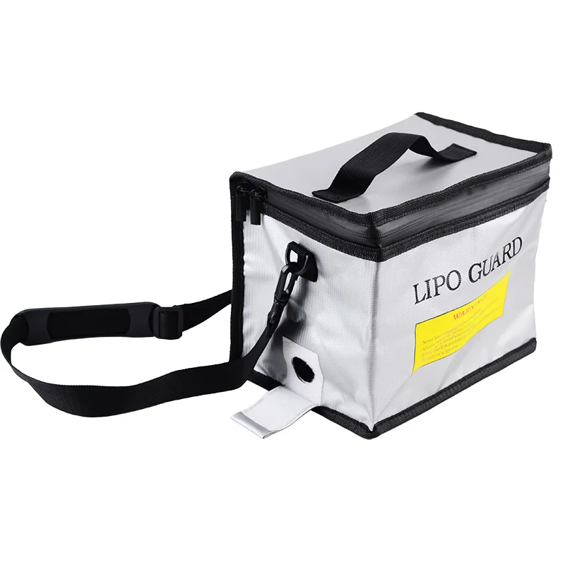 Lipo-Batterie-sichere Tasche, 215 x 145 x 165 mm, feuerfeste, explosionsgeschützte Tasche