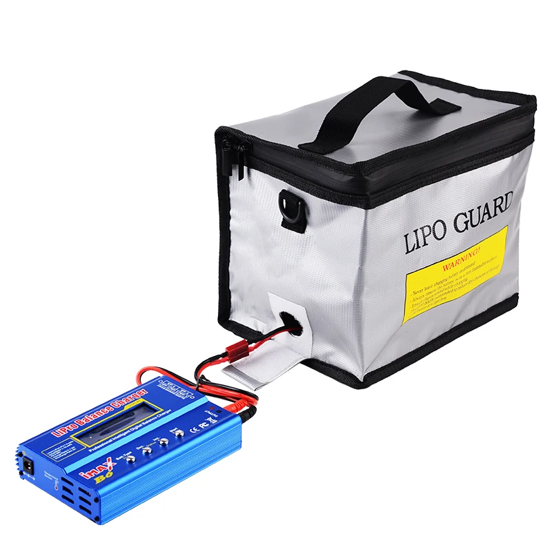 Lipo-Batterie-sichere Tasche, 215 x 145 x 165 mm, feuerfeste – Bild 5