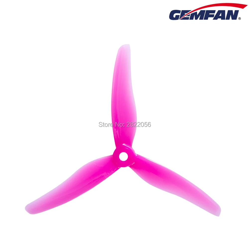 4 Paar Gemfan 51433 5 Zoll 3-Blatt/ Tri-Blade Propeller CW (8 Stück) – Bild 3