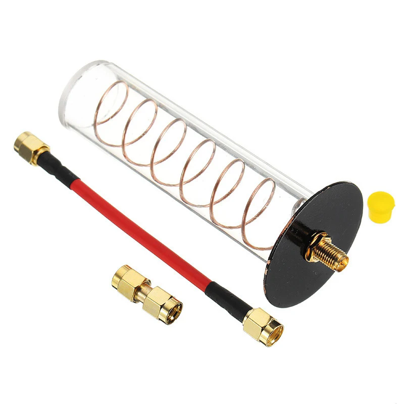 WYFPV 5,8G 16DBi RHCP Directional Spirale Frühjahr Helical FPV Antenne 11cm RP-SMA/SMA für FPV Transmitter TX
