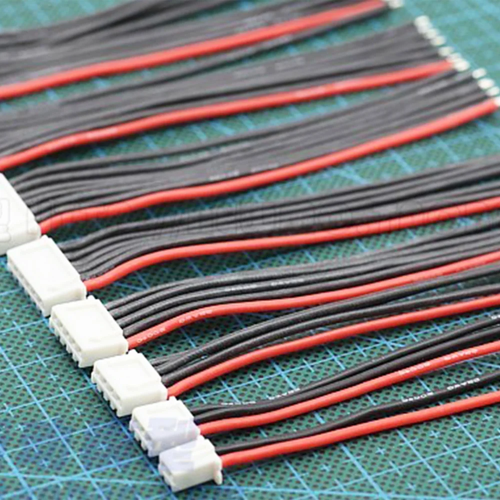 1S 2S 3S 4S 5S 6S Lipo Batterie Balance Ladegerät Kabel IMAX B6 stecker Draht (5 Stück)