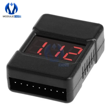 BX100 1-8S Lipo Li-Ion Batterie Spannung Tester Monitor Low-Spannung Summer Alarm