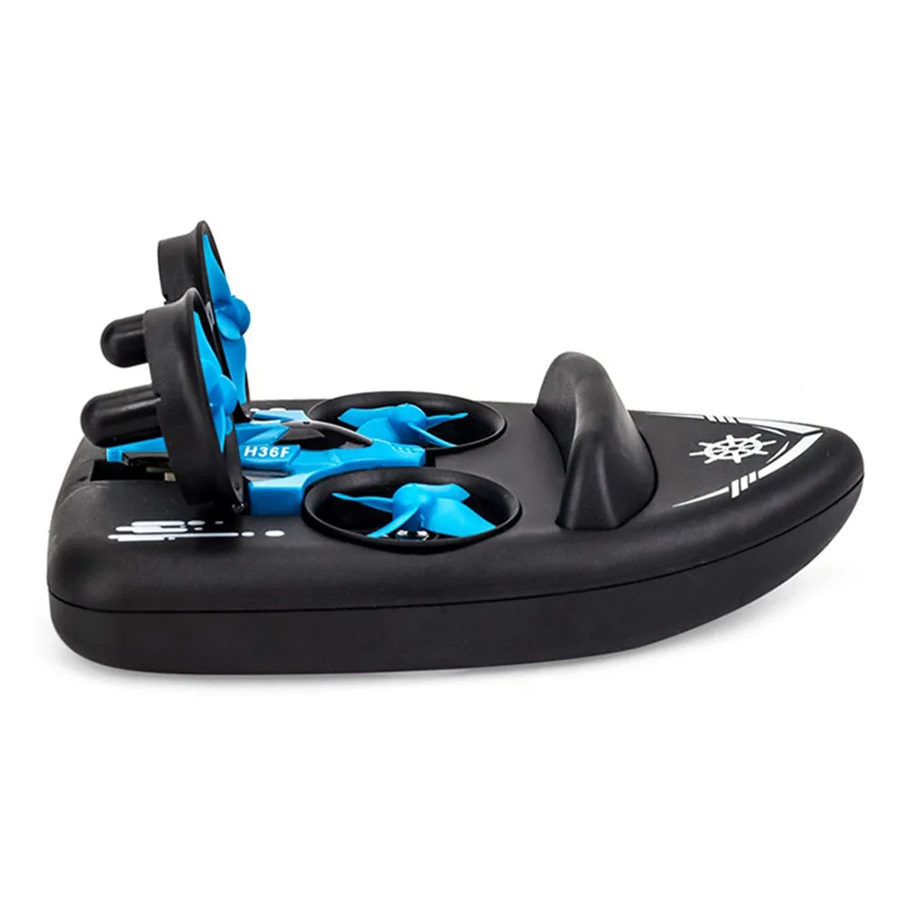 JJRC H36F RC Mini Drone 3in1 TERZETTO Boot Auto Wasser Boden Modus Air – Bild 3