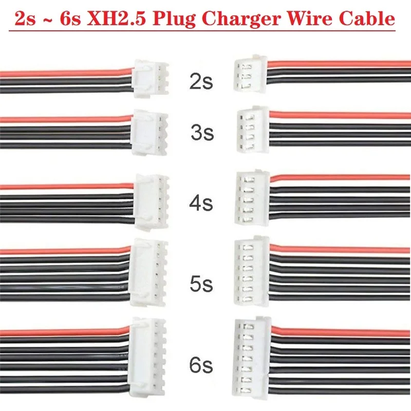 1s 2s 3s 4s 5s 6s 22AWG Kabel 10CM (100MM) RC Lipo Batterie Ladegerät – Bild 3