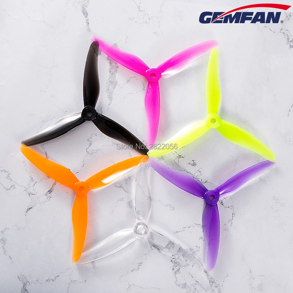 4 Paar Gemfan 51433 5 Zoll 3-Blatt/ Tri-Blade Propeller CW CCW Bürstenloser Motor FPV Propeller (8 Stück)