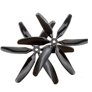 504060 5x4x6 6-Blatt Einfarbig CW CCW 5 zoll Propeller Klinge Für FPV Quadcopter Racing RC Drohnen (10 Stück)