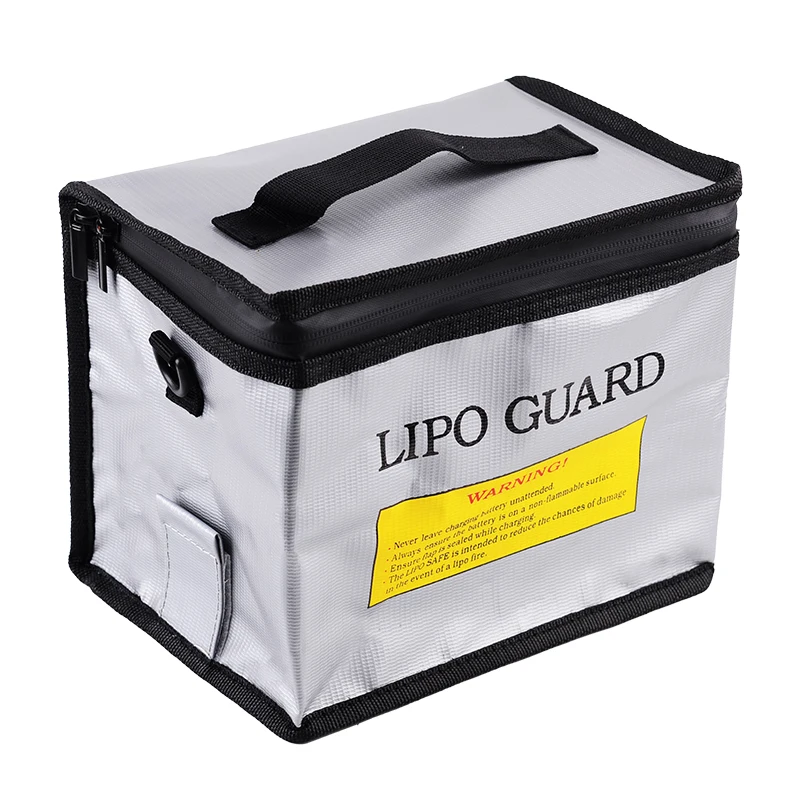 Lipo-Batterie-sichere Tasche, 215 x 145 x 165 mm, feuerfeste – Bild 4