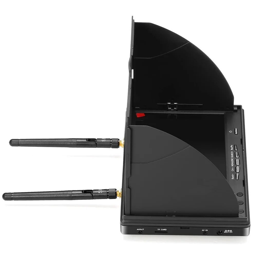 LCD5802D LCD5802S 5802 5,8G 40CH 7 Zoll Raceband FPV Monitor 800x480 – Bild 5