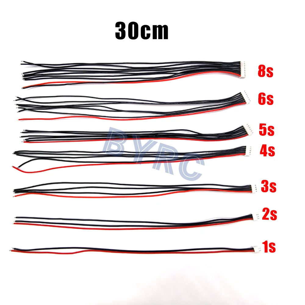 1S 2S 3S 4S 5S 6S 8S Lipo Akku Balance Ladegerät Kabel IMAX b6 Stecker – Bild 4
