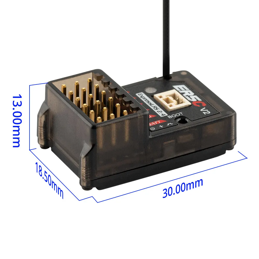 RadioMaster ER5C V2 2,4GHz ELRS PWM-Empfänger für Oberflächen – Bild 3