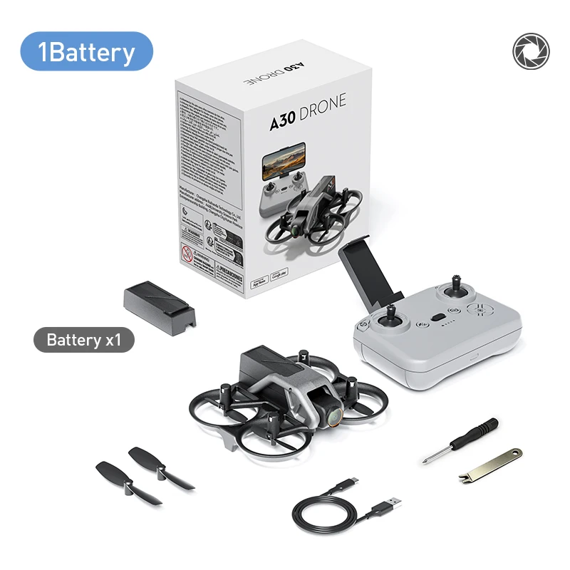 A30 PRO Mini Tragbare Drohne HD Luftbildfotografie Intelligenter Schwebeflug-Helikopter 360 ° Ferngesteuerter