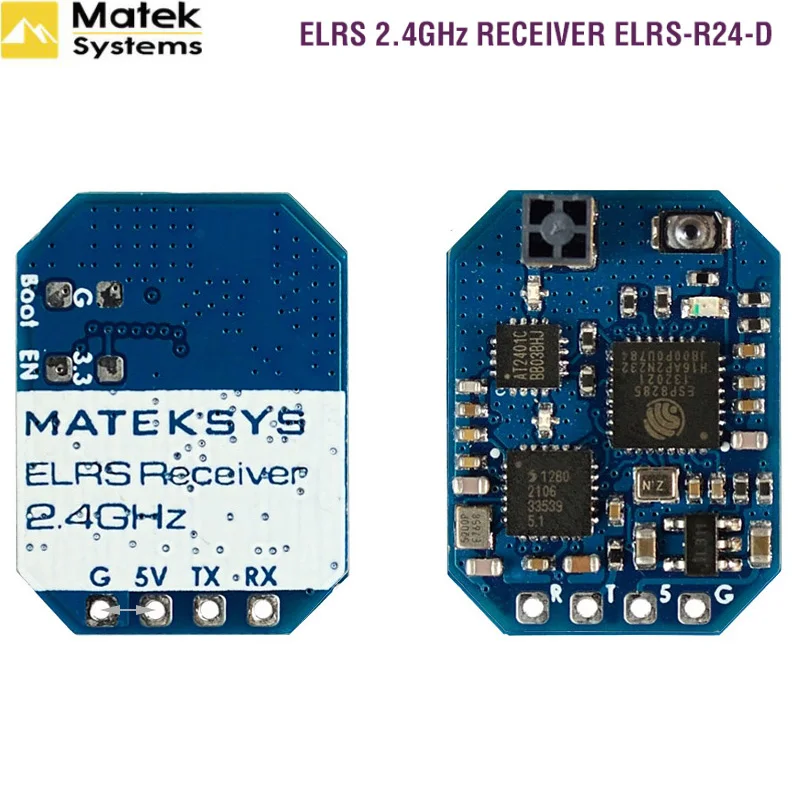 MATEK R24D ELRS-R24-S ELRS-R24-D 2,4G Empfänger ExpressLRS CRSF für RC – Bild 3