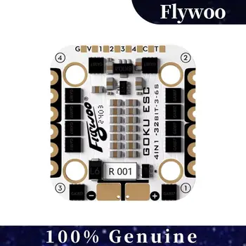 Flywoo GOKU G45M 45A 4in1 ESC 20x20 2-6S 32Bit AT32 Dual Chip für FPV Drone Racing Quadcopter Flight