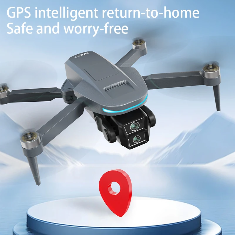 L200 MAX Lenkgetriebe 4K Professionelle HD Dual-Kamera GPS-Drohne 360 – Bild 4