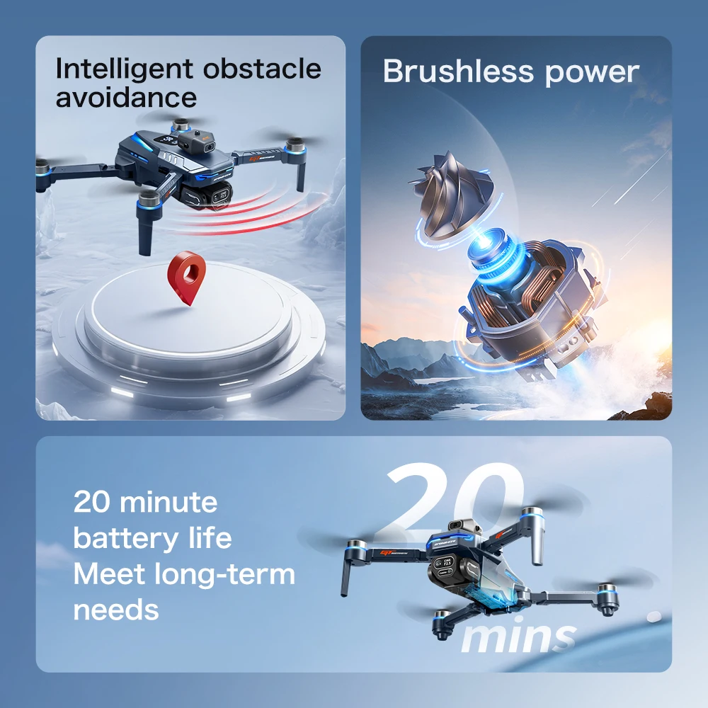 GT8 Mini-Drohne Professionelle HD 360 ° Quadcopter-Spielzeug – Bild 5