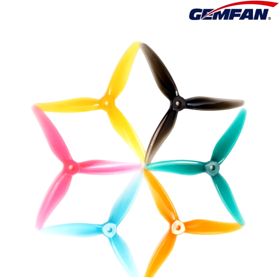 4 Paar Gemfan 51466 5 Zoll 3-Blatt-Propeller CW CCW Bürstenloser Motor FPV-Propeller (8 Stück)