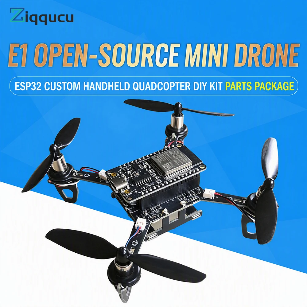 ESP32 DIY Mini-Drohnen-Kit Selbstbau-Quadcopter-Multirotor-Bausatz – Bild 5