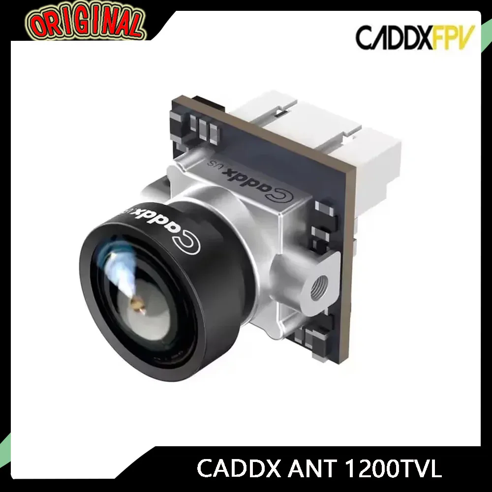 CADDX ANT 1200TVL Nano-Kamera: 1,8mm Objektiv, Global WDR, 2g Ultraleicht, 3,7-18V