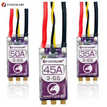 FLYCOLOR RAPTOR5 35A 45A 50A BLHeli-32 ESC 3-6S Bürstenlosen Geschwindigkeit Controller Dshot Proshot für RC
