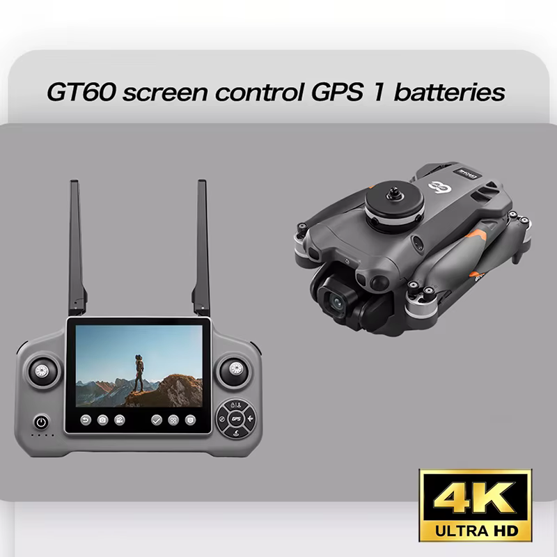 Drone GT60 Pro 4K/8K Professionelle 5G GPS HD Dual-Kamera Fotografie Bürstenlose Faltbare Quadcopter RC
