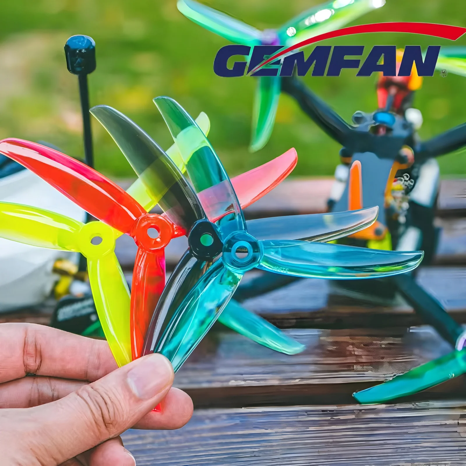 Gemfan VANOVER 5136 3-Blatt-PC-Propeller für FPV Freestyle Quadcopter – Bild 5