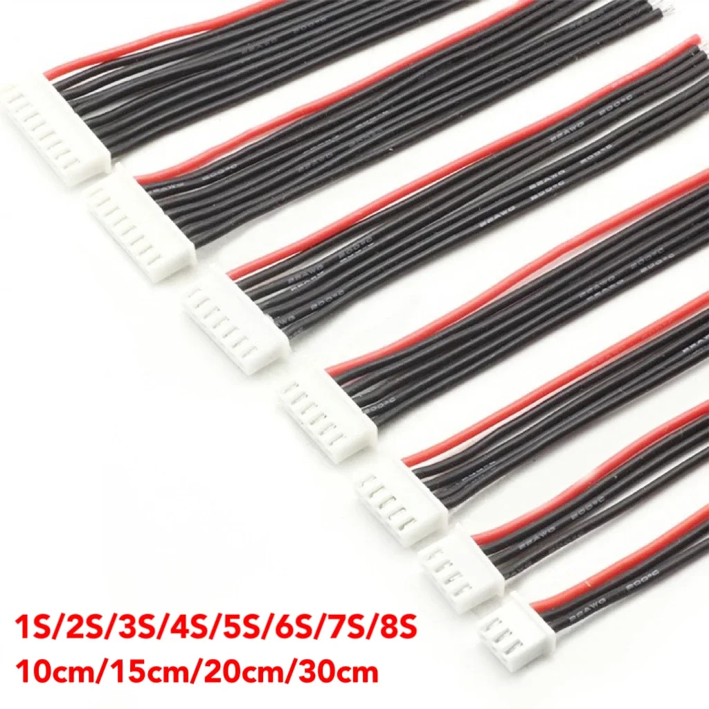 Xh2.0 symmetrischer Ladestecker 2s 3s 4s 5s 6s 7s 8s Flugzeug modell Lithium batterie RC Balance Ladegerät
