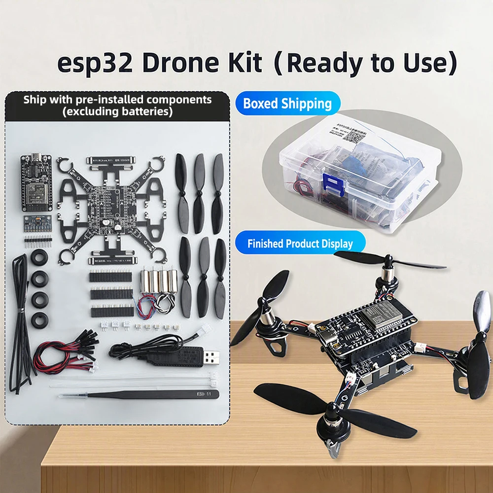 Open-Source ESP32 Mini-Drohnen-Set, leichter, programmierbarer – Bild 6