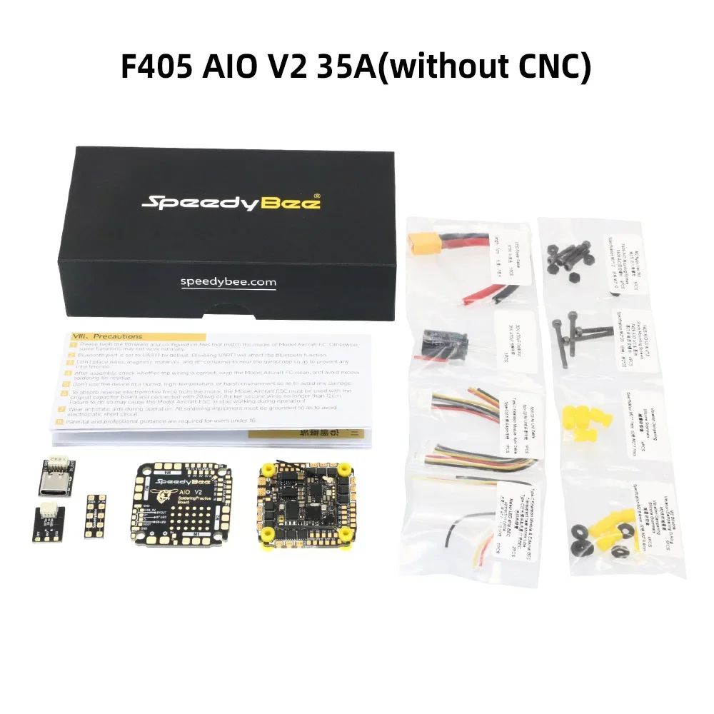 ApexTP SpeedyBee F405 V2 35A 40A Stack Flugsteuerung Betaflight BLHeli_S ESC 5V/9V 1,5A BEC für RC FPV Racing