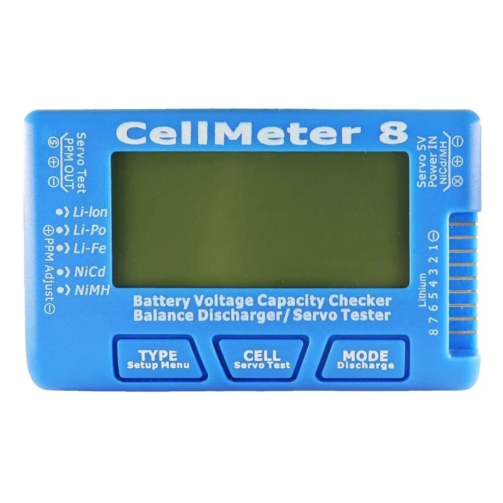 Rc Cellmeter-7 Digitaler Batteriekapazitätsprüfer Lipo Life Li-Ion – Bild 5