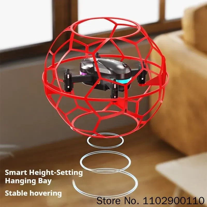 Yl16 RC Fliegender Ball Drohne Fußball-Quadcopter Stoßfest – Bild 6