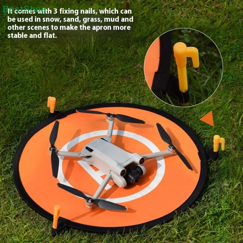 Drohnen-Landeplatz 55cm Faltbar Wasserdicht Doppelseitig Tragbarer – Bild 3