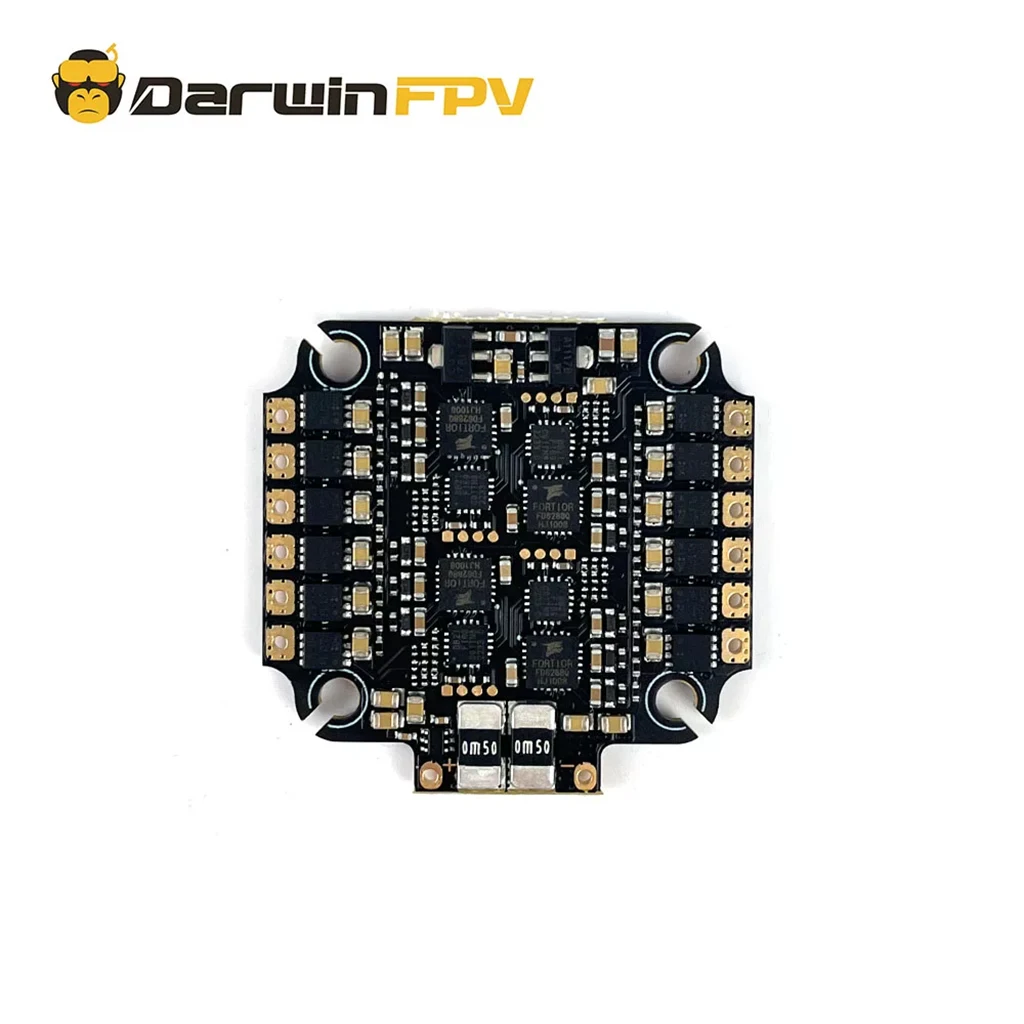 DarwinFPV F411 45A ELRS AIO Flight Controller ESC Stack 25,5×25,5mm – Bild 3
