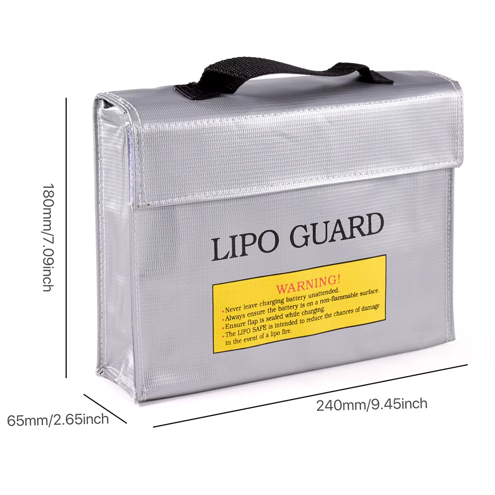 Lipo Guard Sicherheitstasche, feuerfest, explosionsgeschützt, tragbar – Bild 5