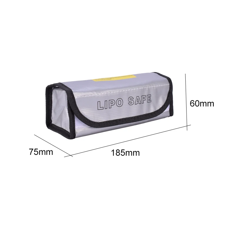 185x75x60mm Tragbare Batterie Sichere Tasche Feuerfeste – Bild 3