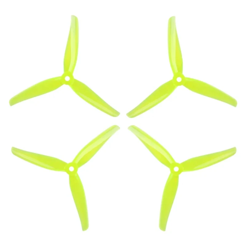 2 Paar IFlight Nazgul F5/5140 5 Zoll 3-Blatt-/Tri-Blatt-Propeller mit 5 mm Befestigungsloch für FPV Racing