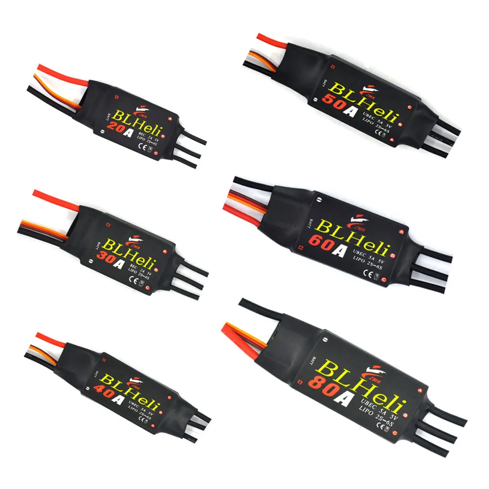 BLHeli Bürstenlosen ESC 20A 30A 40A 50A 60A 80A Elektronische – Bild 6