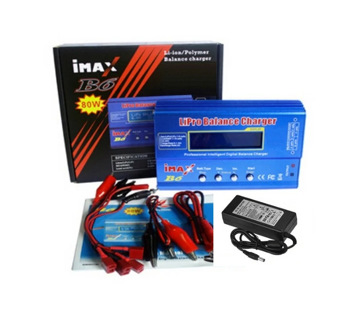 Batterie Ladegerät Lipo Balance Ladegerät iMAX B6 15V 6A Ladegerät Lipro Digitale RC Akku Balance Ladegerät