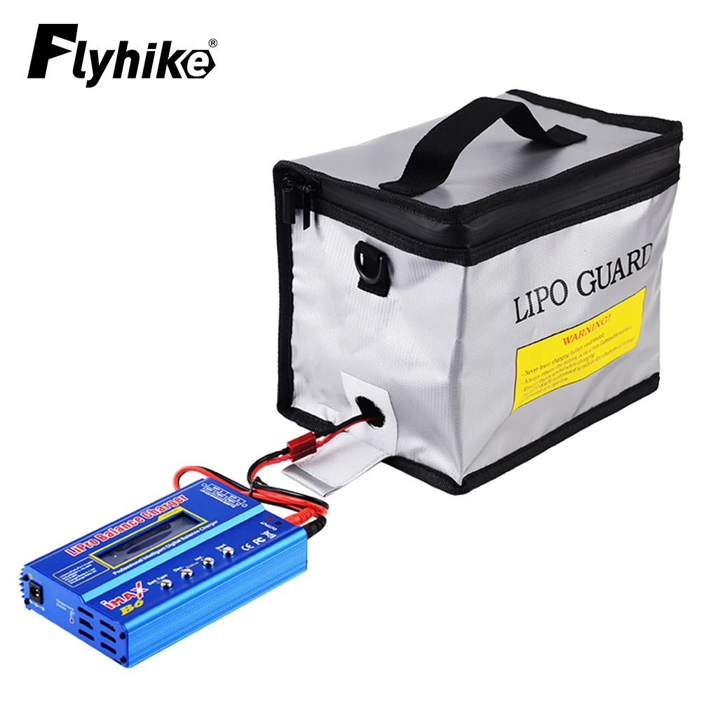 RC Lipo Batterieschutz Sichere tragbare Aufbewahrungshandtasche Lipo Batterie sichere Tasche 215 * 145 * 165