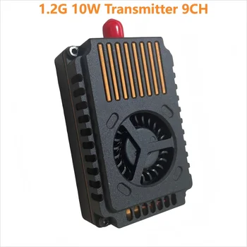 1,2 GHz 10 W Long Range FPV VTX Analoger Videosender 9CH (1080 MHz-1360 MHz) VTX 1,2 G 10 W