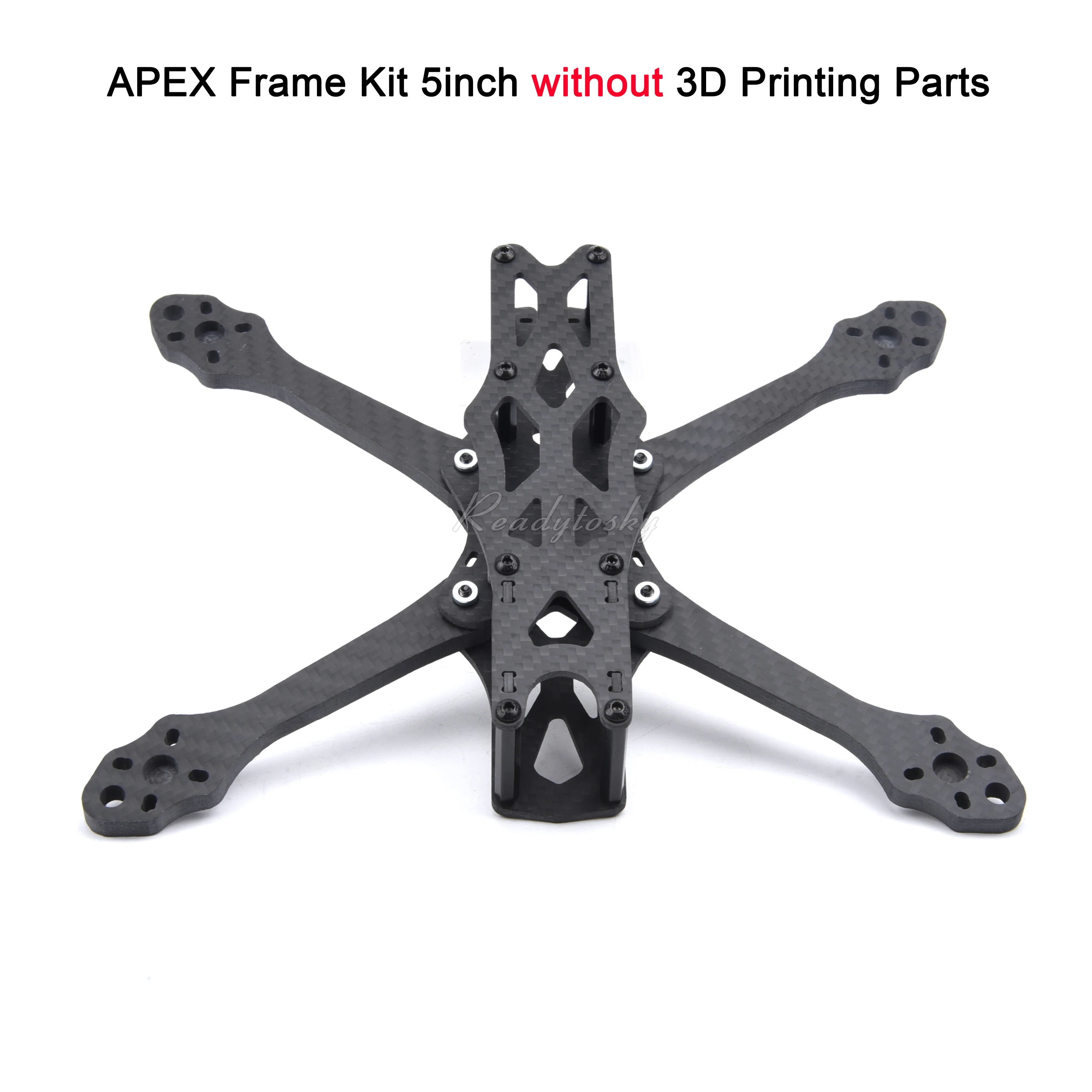 5 Zoll 7 Zoll Kohlefaser Quadcopter Rahmen für APEX FPV Freestyle RC Racing Drone Modelle