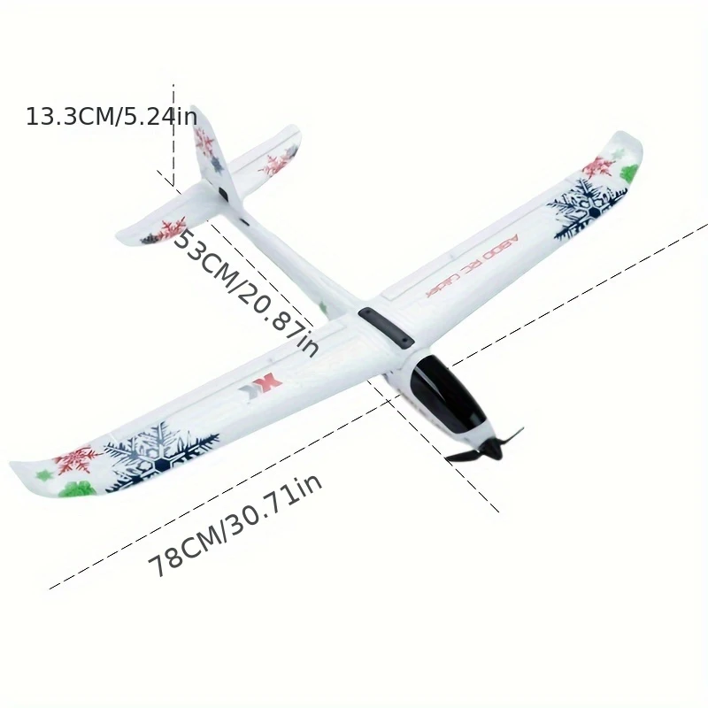 XK A800 RC Flugzeug 5CH 3D/6G System Starrflügler, 2,4G – Bild 3