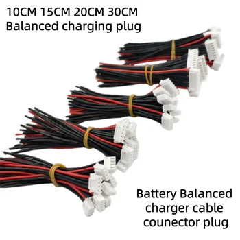 1s 2s 3s 4s 5s 6s 8s Lipo-Batteriekabel 10/15/20/30cm Lipo-Batterie-Balancer-Ladegerät-Stecker