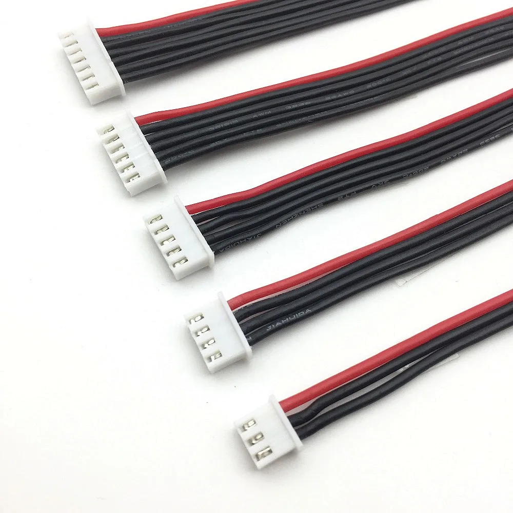 2s 3s 4s 5s 6s RC LiPo Akku Balance Ladegerät Stecker Kabel (5 Stück) – Bild 5
