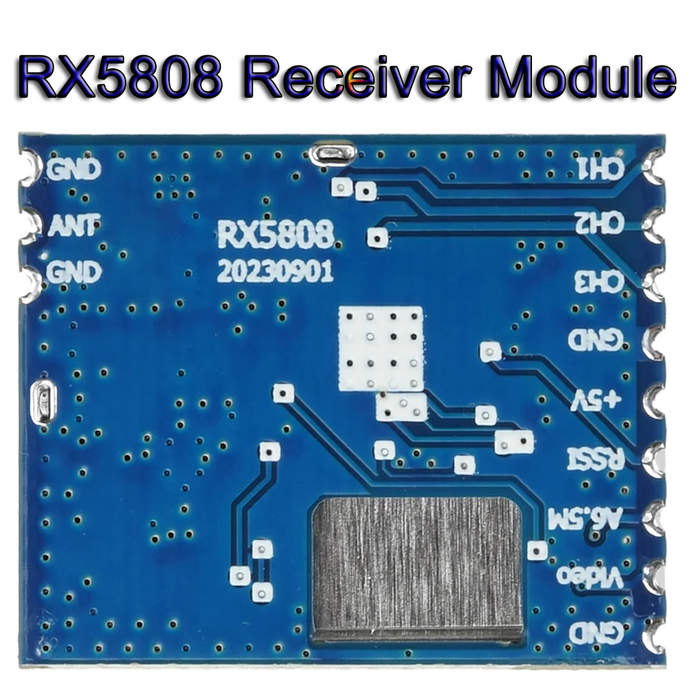 Diymore 5.8G RX5808 Empfängermodul SPI-Steuerung Drahtloses Audio-Video-Empfangsmodul 4.8~6.0GHz